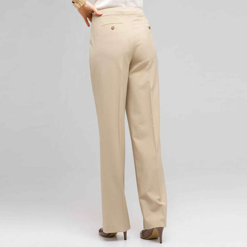 Pantalon sans pli, Chino, large
