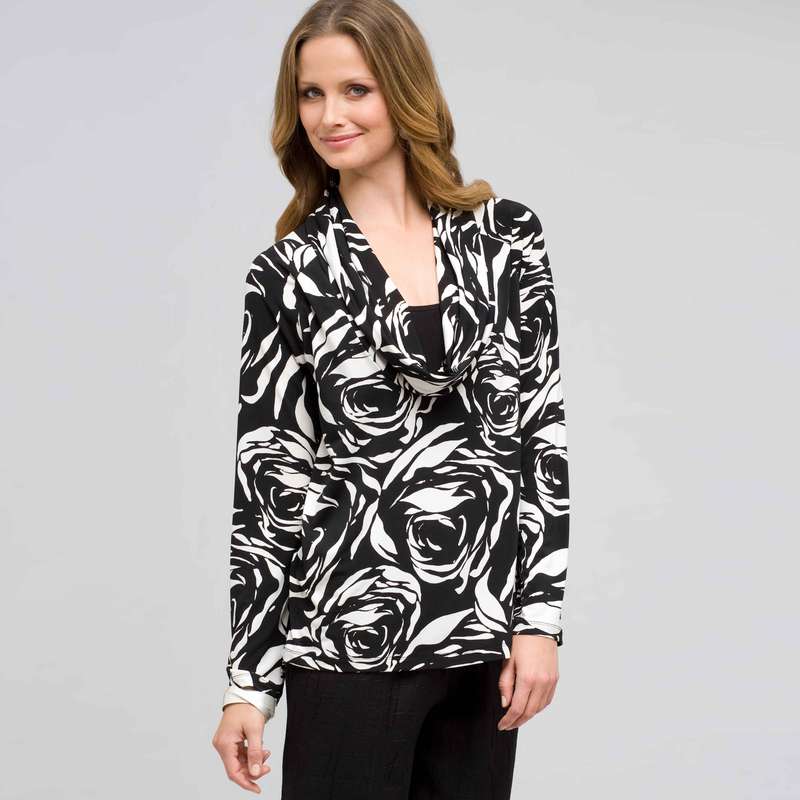 Top imprimé deux en un, , large