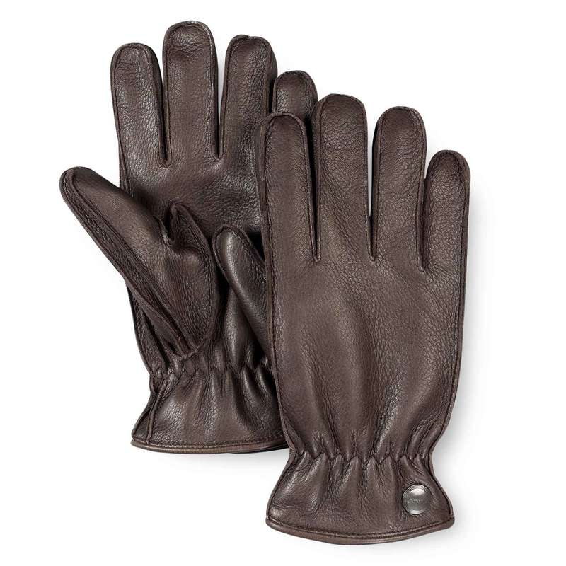 Gants homme classiques en daim, , large