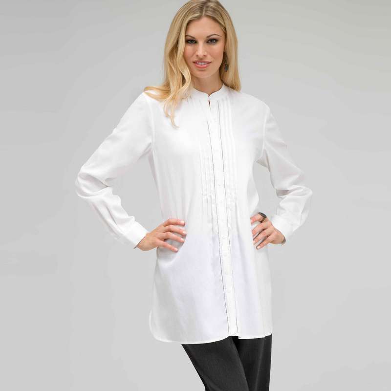 Chemise col Mao, , large