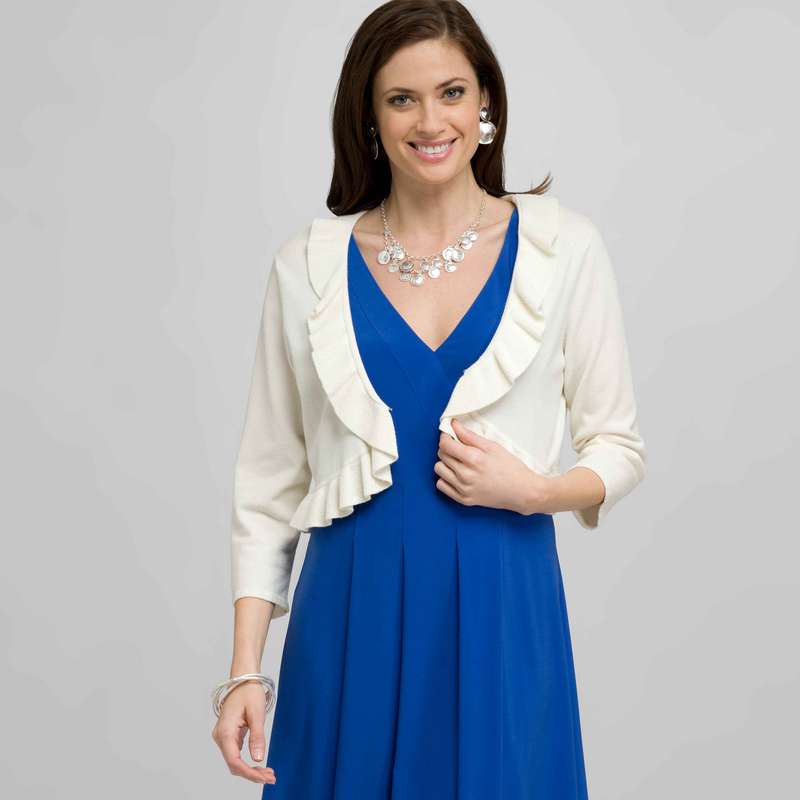 Gilet à volants, , large