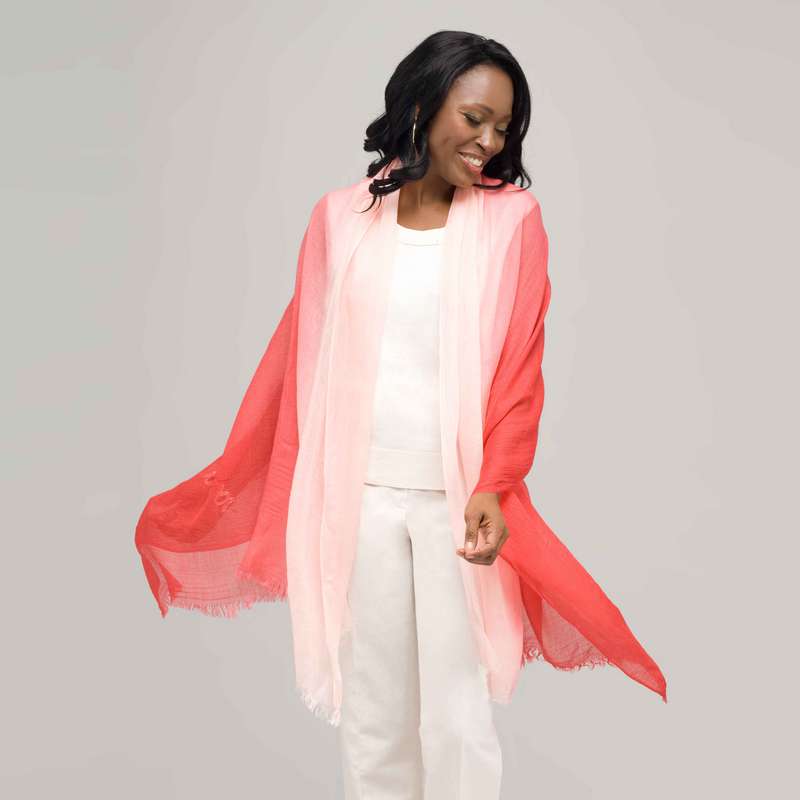 Écharpe multicolore, , large