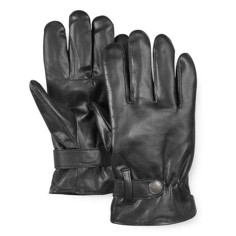 Gants Oxford homme, Noir, large