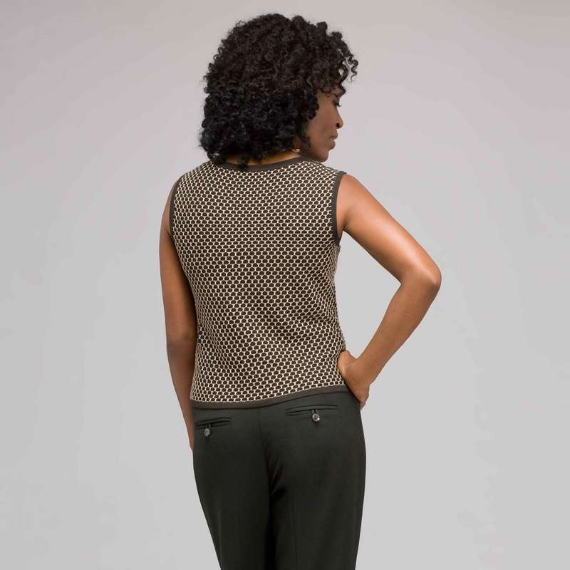 Top à pois, Laurier/Chino, large