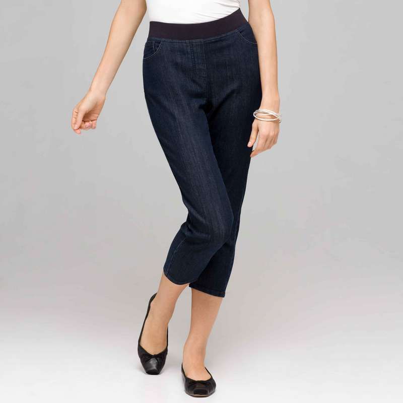 Pantacourt jegging, , large