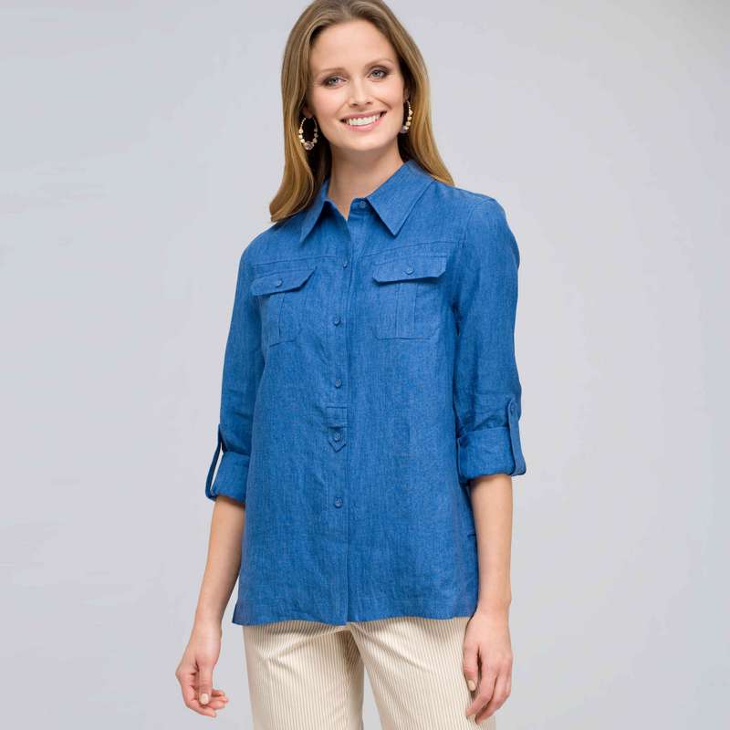 Chemise en denim, , large